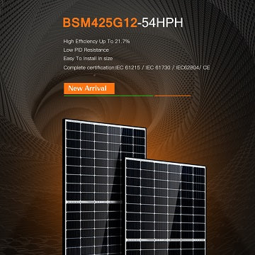 BLUESUN UNVEILS 54-CELL 425W SOLAR PANEL WITH 21.25% EFFICIENCY
